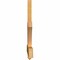 Ekena Millwork Redmond Rough Sawn Timber Gable Bracket, Western Red Cedar, 84"W x 28"H x 2"D x 4"F, 8/12 Pitch GBW084X28X0204RED00RWR - alternate 2